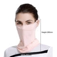 thumbnail image 1 of Mascarilla facial unisex Seda de hielo suave Mascarilla deportiva Bufanda para golf al aire libre (Rosa) Sywqhk Para Estrenar, 1 of 2