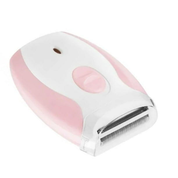 Depiladora eléctrica ANGGREK hipoalergénica rosa enchufe de EE UU 110 V portátil para piernas hombres