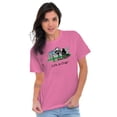 thumbnail image 4 of Rollercoaster Rides Theme Park Line Plus Size Crewneck Graphic Tee Shirt Brisco Brands 2X, 4 of 5