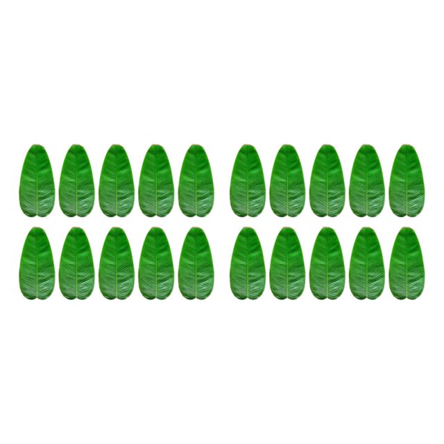 Wosthever Mantel Individual de hoja de plátano Artificial, decoración de , posavasos para bebidas resistentes al calor, decoración de manteles METRO 2Conjunto