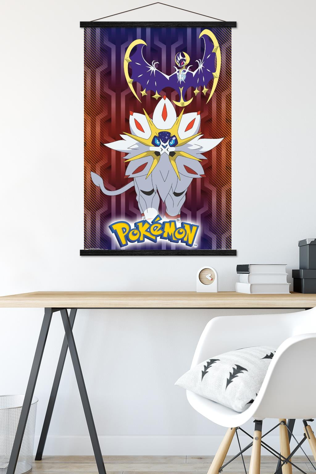 Trends International Pokémon - Alola Region Unframed Wall Poster Print  White Mounts Bundle 14.725 x 22.375