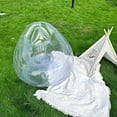 thumbnail image 4 of Transparent Inflatable Chair, Portable Transparent Blow Sofa   for Yard, 4 of 7