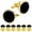 Golden 8pcs, variant on 1 Set Men Cufflinks Studs Tuxedo Shirt Cufflinks Studs Set Men Business Cuff Links Shirt Studs Wedding Banquet Ceremony Business Situation Cufflinks
