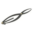 thumbnail image 1 of Eyebrow Stencil Ruler, Stainless Steel Eyebrow Makeup Ruler, Brow Caliper Measuring Tool for Microblading, 3 Point Positioning Permanent Eyebrow Makeup Measuring Symmetrical Tool, 1 of 7