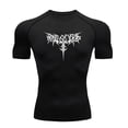 thumbnail image 3 of Hmhnsya Men's Compression T-Shirts, Original Graphic Design, Quick-Drying Fitness Apparel, Available in Short Sleeve Styles, 3 of 4