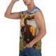 thumbnail image 3 of Fotbe Daisy Flower Field Cow Men's Camiseta sin Mangas Estampada para Hombres, Playera Casual para Gimnasio, Entrenamiento, Playa-Medium, 3 of 7