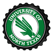 North Texas Mean Green: Bottle Cap Wall Sign