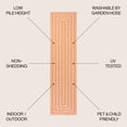 thumbnail image 2 of JONATHAN Y SANTA MONICA 2 x 8 Runner Rug, Chevron Concentric Squares - Orange/Cream, SMB206C-28, 2 of 8