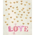 thumbnail image 2 of Amori, Miyo 26x30 White Modern Wood Framed Museum Art Print Titled - Romance Collection Love, 2 of 4