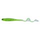 thumbnail image 4 of Paquete de 5 señuelos de pesca suaves verdes de 13 cm para lubina y cabeza de serpiente, cebo de cabeza de serpiente realista, 4 of 4