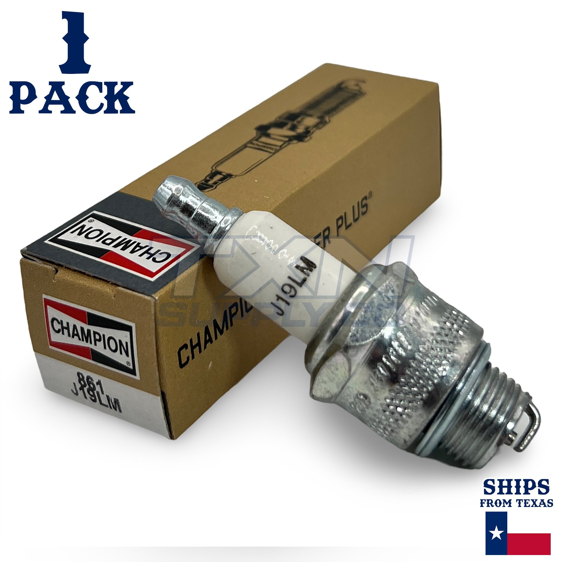 Champion 71 RC12YC Spark Plug, Pack of 4, For Kohler 25 132