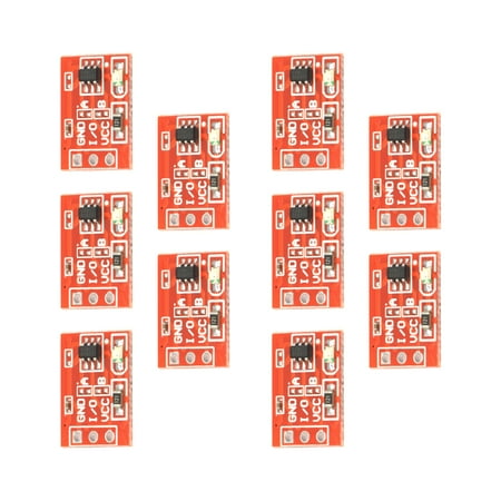 10Pcs Versatile TTP223 Capacitive Switch Module for Creating Sleek Touch-Sensitive Interfaces