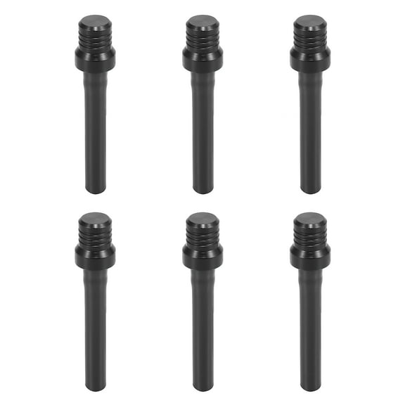 6pcs Black ATV Dirt Bike Universal Gas Fuel Tank Cap Cover Air Vent Hose Tube Tank Breather Valve Tube