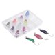 thumbnail image 2 of Cebos de Acero Inoxidable Macarena 12pcs 3g Trucha de Metal Pesca Señuelo con Caja, 2 of 8
