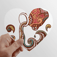 thumbnail image 1 of Aquarius Constellation Zodiac Symbol Heart Vinyl Sticker Bicycle Bottle Decal, 1 of 3