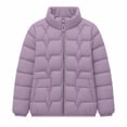 thumbnail image 4 of Women's Lightweight Winter Quilted Padded Jacket Insulated Warm Zip Up Coat Fashion Outerwear For Cold Weather, 4 of 4