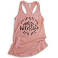 thumbnail image 1 of Support Wildlife Raise Boys Tank Top, Ladies Racerback Tank Top, Funny Boy Mom Tank, Mama Tank, Mommy Tank, Desert Pink, XX-Large, 1 of 3