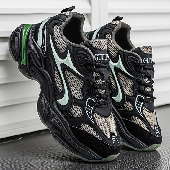 Men's Sports & Casual Shoes, Trendy and Fashionable Walking Shoes, Versatile Everyday Skate Shoes, Perfect for Men's Sports, Fitness, and Running Activities