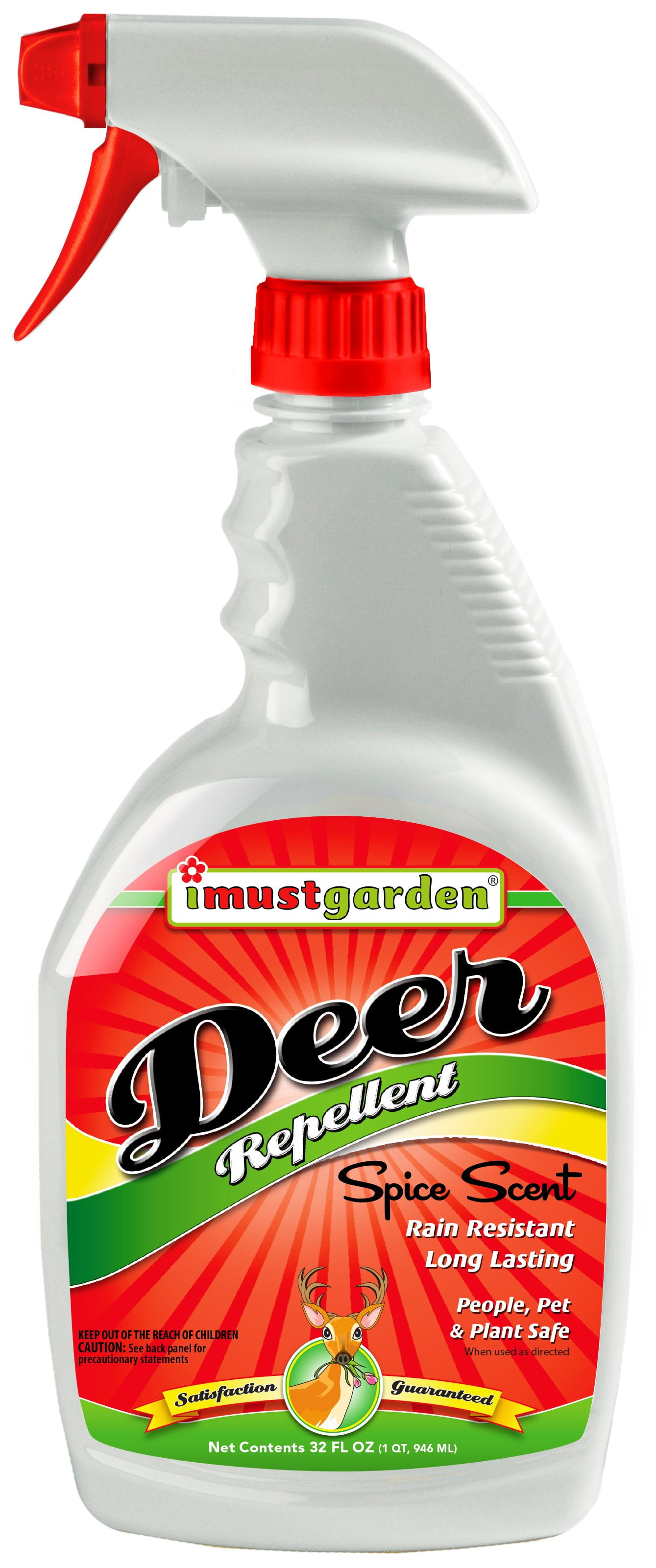 I Must Garden Deer Repellent Spice Scent Deer Spray for Gardens