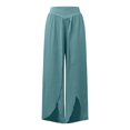thumbnail image 3 of WILLBEST Pantalones Casuales para Mujer, de Pierna Ancha, Cintura Alta, Estilo Bohemio, Estilo Palazzo, para Yoga, Playa, Tallas Grandes, Estilo Hippie, para Mayor Comodidad y Estilo. Chica, 3 of 6