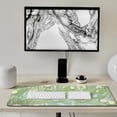 thumbnail image 6 of Green Frog Keyboard Mat Cute-31.5x15.7in-Green Floral Frog Mousepad-Plant Desk Pad- Tulip Aesthetic Desk Mat-Anime Mouse Mat- Desk Organizer Large Gaming Pads, 6 of 6