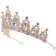 thumbnail image 5 of KAKOWELY Tiaras de boda con diamantes de imitación, corona nupcial con diamantes de imitación, corona para mujer y niña, tiara para fiesta, 5 of 5