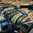 thumbnail image 3 of Uorisanigo ATV Seat Covers,Waterproof Southwest Aztec ATV Seat Cushion Cover 4 Wheeler ATVs with Elastic Edge Suitable for Most ATVs Snow Rain Dust Protection & Comfort Riding, 3 of 7