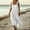 A White, variant on Ygbgbb Womens Lightweight Summer Casual Scoop Neck Dresses Solid Sleeveless Tank Dress Patchwork A Line Maxi Dress with Pockets Black XXL