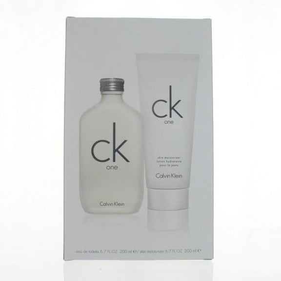 CK ONE by Calvin Klein Gift Set -- 6.7 oz Eau De Toilette Spray   6.7 oz Body Moisturizer