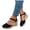 Black, variant on Close Toe Espadrille Orthopedic Sandals for Women Comfortable Platform Wedge Dress Shoes Non Slip Walking Mules Black Size 6