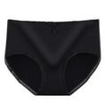 thumbnail image 2 of HOMBOM Panties for Women Pack Sexy Brief Nylon Traceless Black Womens Underwear Free Size, 2 of 3