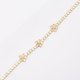 thumbnail image 1 of Bracelet for Women Brass Lobster Clasp Chains Inlay Shining Zircon Jewelry Mother's Day Gifts Flower Letter Luxury Accessories Gao Jinjia LED, 1 of 2