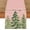 Pink Tree, variant on Pink Table Runner 13 x 72 Inch - Merry Xmas Watercolor Snowflake Winter Holiday Farmhouse Pine Tree Kitchen Christmas Decorations