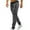 Dark Gray, variant on Men's Casual Mid Waist Solid Color Elastic Jogger Pants with Pockets for Sports and Everyday Wear