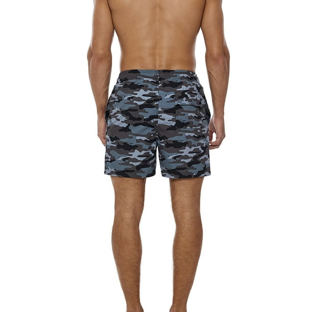 Mens high waisted store swim trunks