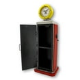 thumbnail image 4 of Wood Gas Pump Clock Red And White, 4 of 4