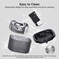 thumbnail image 6 of Wireless Cat Water Fountain with Stainless Steel Tray, 3.5L/118oz Rechargeable Battery Pet Water Dispenser, Ultra-Quiet Indoor Fountain with Motion Sensor, BPA-Free(8Filters), 6 of 7