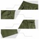 thumbnail image 5 of Ceisia Men's Relaxed Fit Cargo Shorts with Multi-Pocket & Elastic Drawstring Waist Gifts, 5 of 7