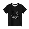 thumbnail image 5 of Piuwrlz 2/3T Boys Short T-Shirts Sleeve Toddler Graphic Shirts Tops Boy Graphic Shirts Crew Neck Pullover T Shirts Black Size 4-5 Years, 5 of 6