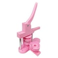 thumbnail image 4 of Máquina para hacer botones en forma de corazón, kit de máquina para hacer botones tipo pin (rosa), 4 of 12