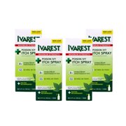 Ivarest Poison Ivy Itch Spray, Maximum Strength 3.40 oz (Pack of 4)