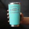 thumbnail image 3 of Long Day - Insulated Coffee Tumbler with Sliding Lid - Funny Dachshund Gifts - Teal 20oz, 3 of 4