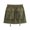 Green, variant on EDFBUYKRS Female Skirts Fall Skirts Midi Women's Street Fashion Pocket Detail Work Skirt