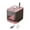 Pink, variant on Closed Litter Tray Removable Lid Carry Handle Anti - Leak Easy Clean Large Space Cats Toilet Indoor Use