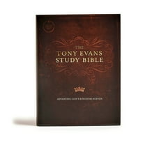 CSB Tony Evans Study Bible, Hardcover: Study Notes and Commentary, Articles, Videos, Easy-To-Read Font, (Hardcover)