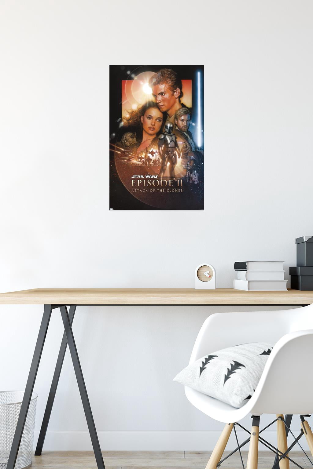 Star Wars: Attack of the Clones - One Sheet (No Billing Block) Wall Poster, 14.725" x 22.375"