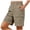 #0021-Khaki, variant on Womens Cropped Skinny Jeans, High Waisted Stretchy Denim Pants, Cross Hem Slimming Capris with Back Pockets Gift