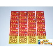 Ring Cap, 8 Shots Ring Cap for Toy Cap Gun 24 Cards Total  1728 Shots