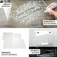 thumbnail image 4 of Efavormart 2 Pack 12"x12" Clear Plexiglass Sheet, DIY Acrylic Sheets Sign Board With Protective Film - 3mm Thick for Signs, DIY Display Projects, Craft, 4 of 11