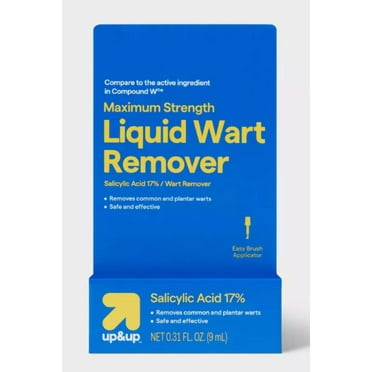 Up  Up Maximum Strength Liquid Wart Remover 0.31oz Compare To Compound W